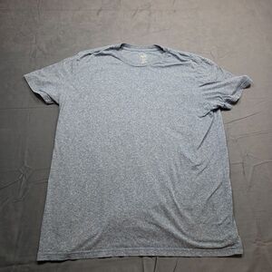 Mossimo Supply Co Athletic Fit T-Shirt Men's XL Heather Blue Crewneck Casual Tee
